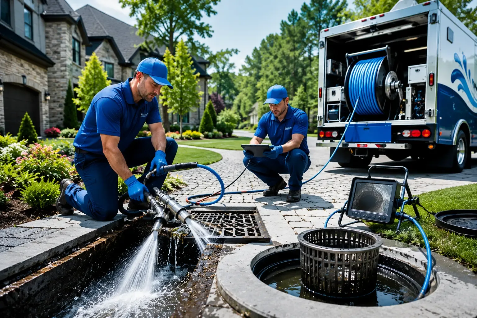 Local outdoor drain cleaning professionals in Shirley, NY