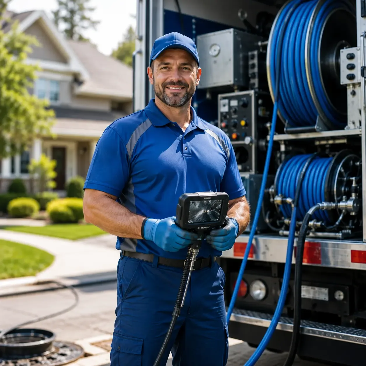 Local outdoor drain cleaning specialists in Shirley, NY